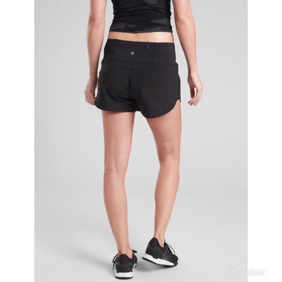 Athleta Pants - Athleta Ready Set Go Running Shorts Black